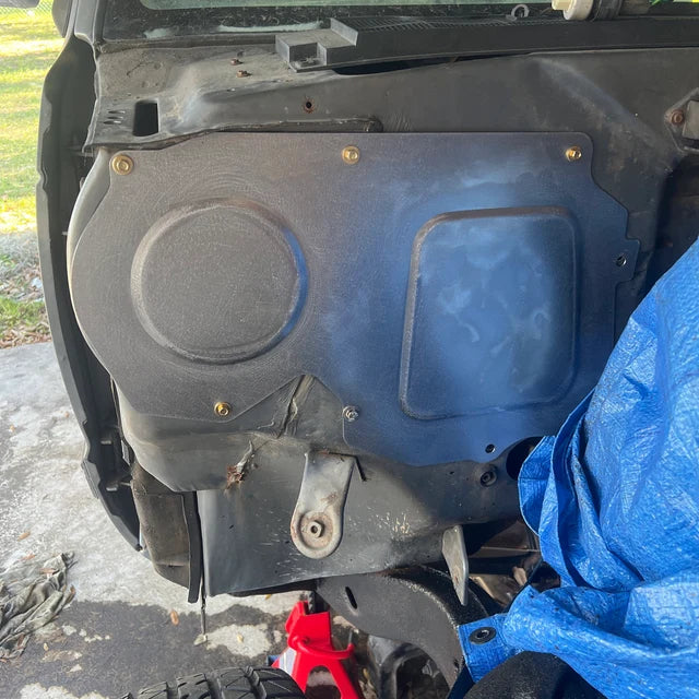 82-93 S-10 Sonoma Blazer Firewall A/c Heater Delete Panel Plate Block Off