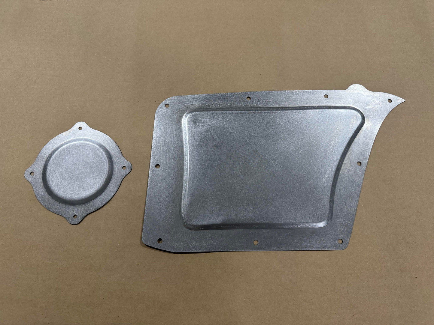 1967–1972 Chevy/GMC Truck Bolt-In A/C Delete Blower Cover — 18-Gauge Steel
