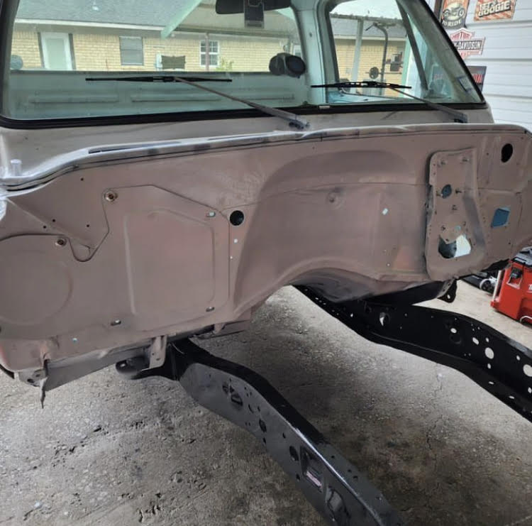 73-87 CHEVY TRUCK SQUAREBODY A/C HEAT DELETE PANEL PLATE