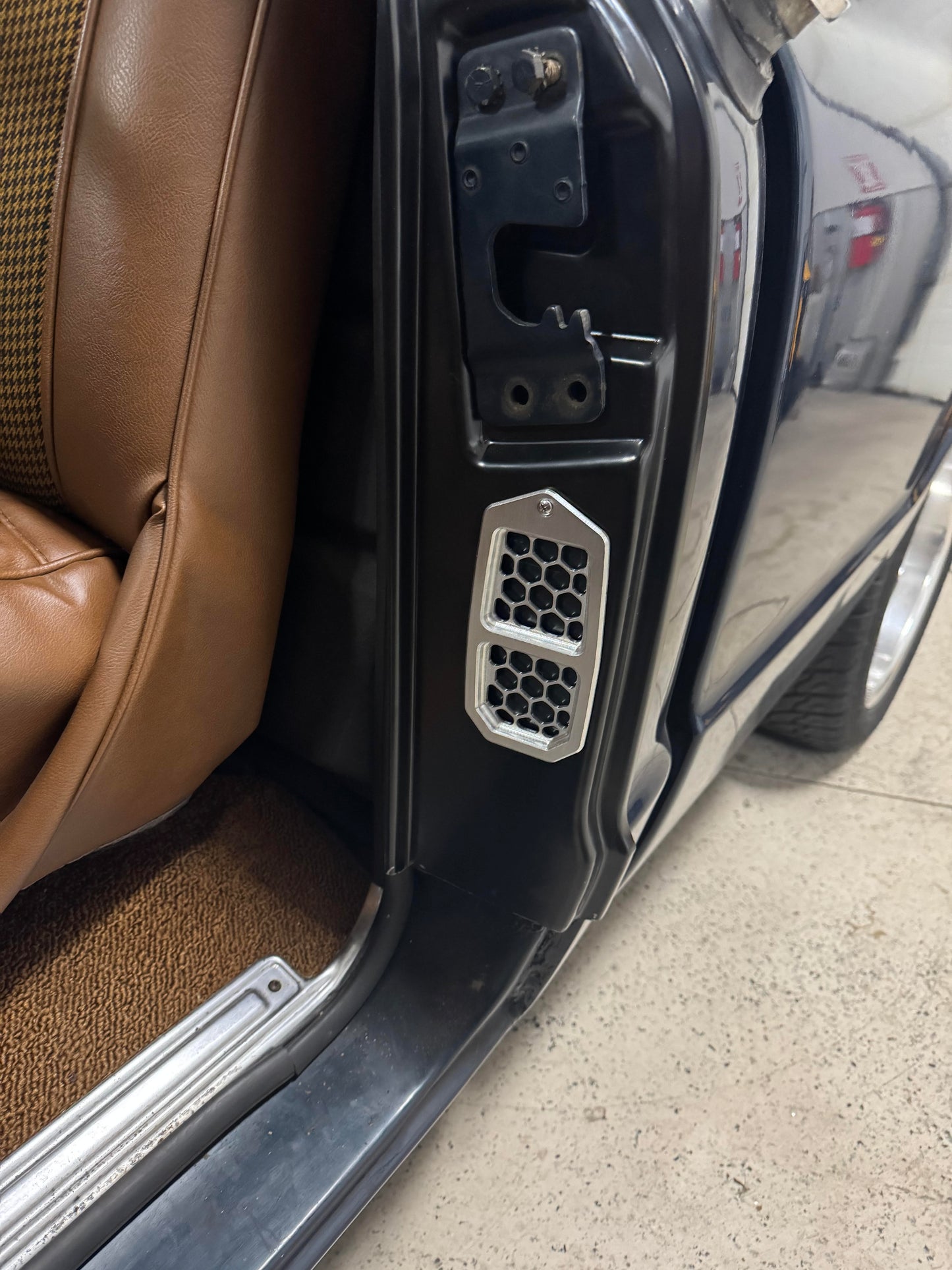 Lewis Metal Work 67-72 CHEVY GMC TRUCK BILLET ALUMINUM DOOR JAMB VENT