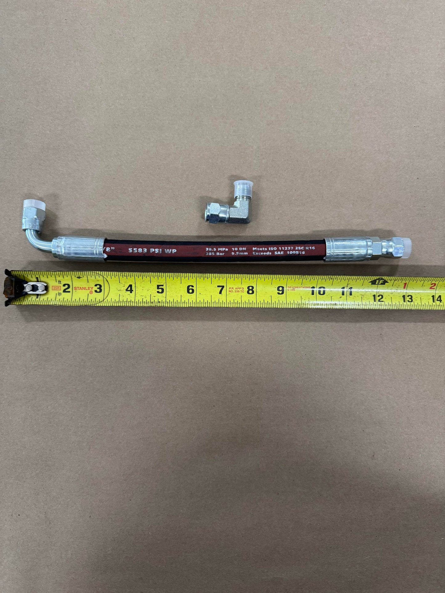 78-87 G BODY LS Swap Power Steering Line Pressure Side GM USA Made Lewis Metal Work