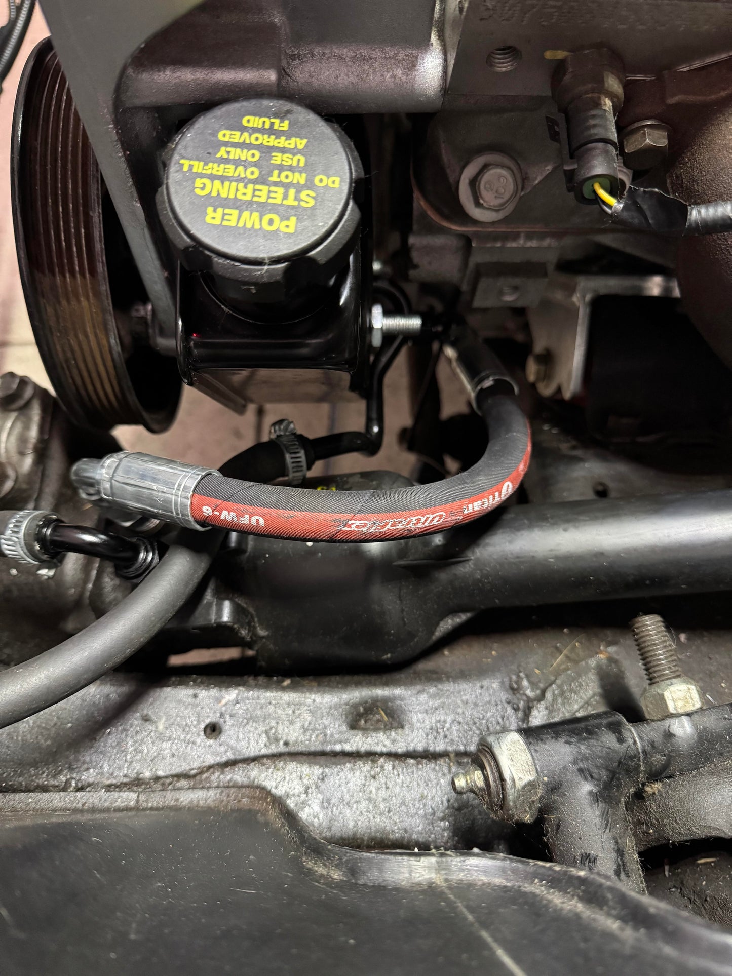 78-87 G BODY LS Swap Power Steering Line Pressure Side GM USA Made Lewis Metal Work