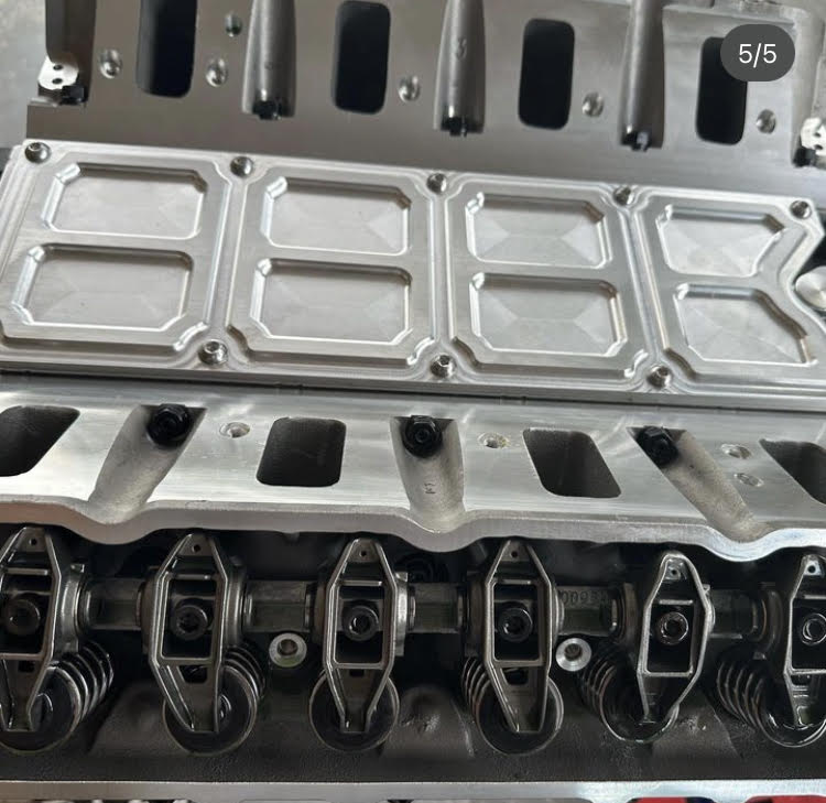 LS Gen 3 III Valley Cover Plate Billet Aluminum Carburetor conversion Lsx