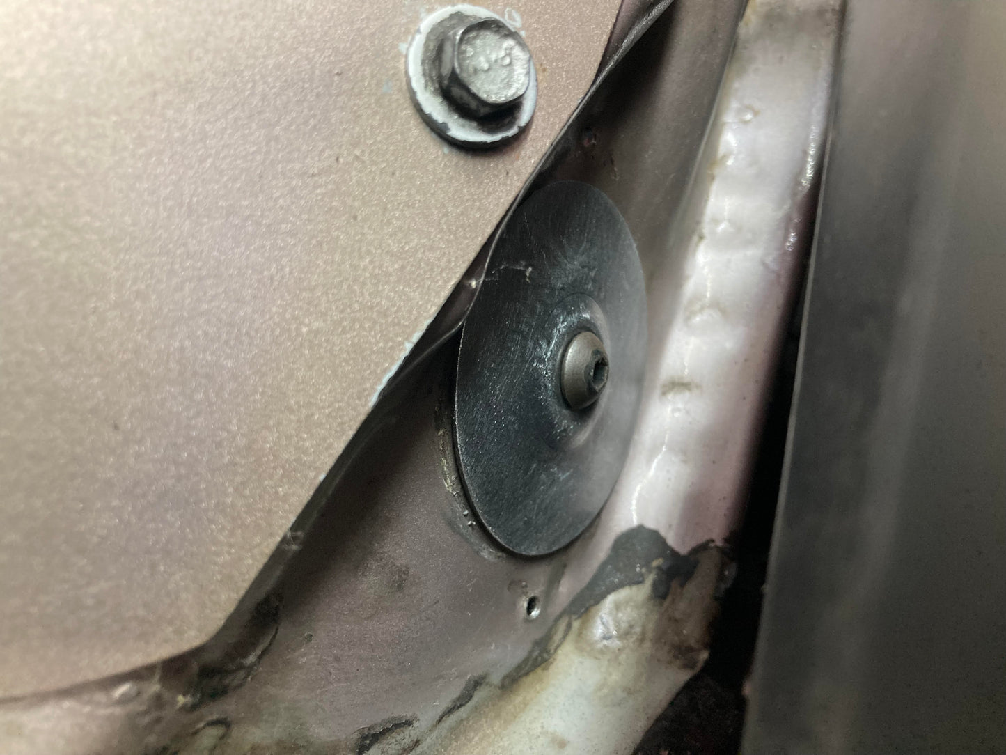 NEW 1978-1987 G BODY STOCK ECU ECM FIREWALL HOLE PLUG EASY BOLT IN - Lewis Metal Works