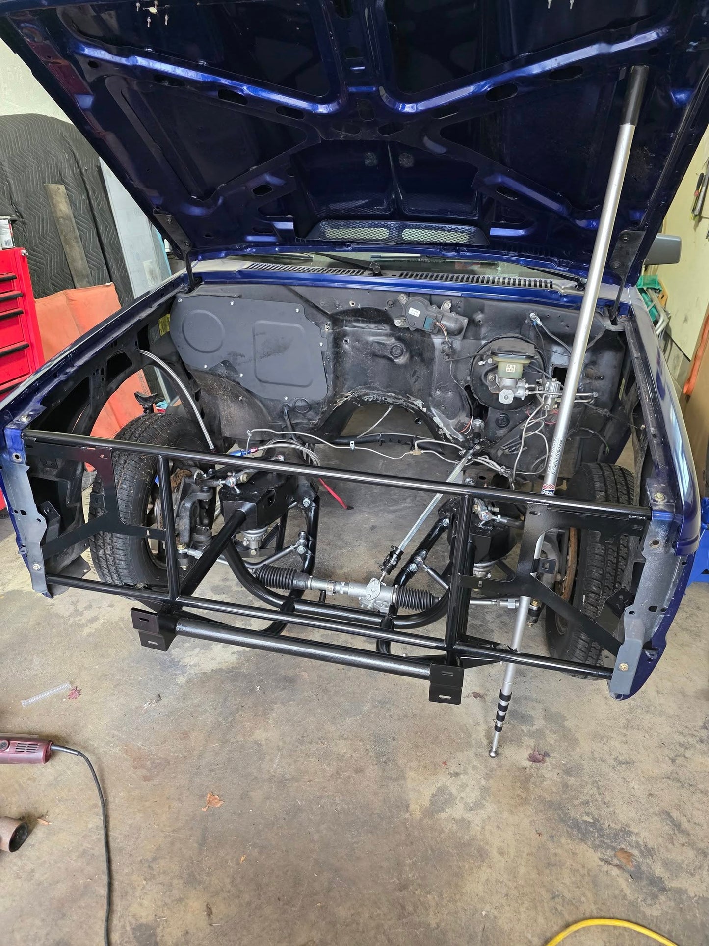 82-93 S-10 Sonoma Blazer Firewall A/c Heater Delete Panel Plate Block Off