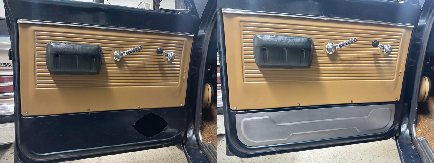 67-72 C-10 Chevy GMC Truck Lower Door Panel Fillers
