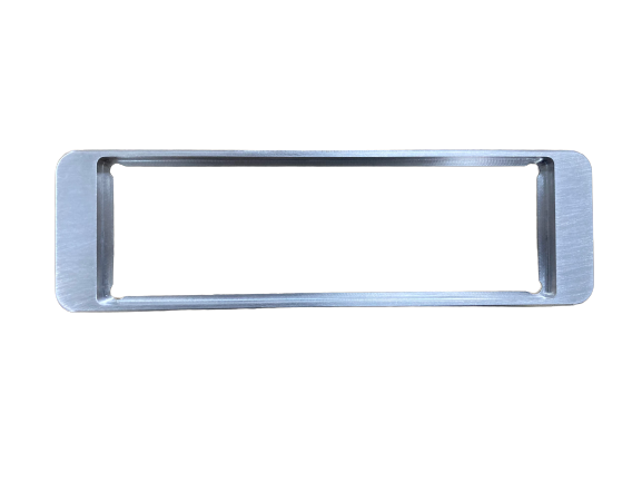 67-72 CHEVY TRUCK BILLET MODERN RADIO BEZEL SINGLE DIN
